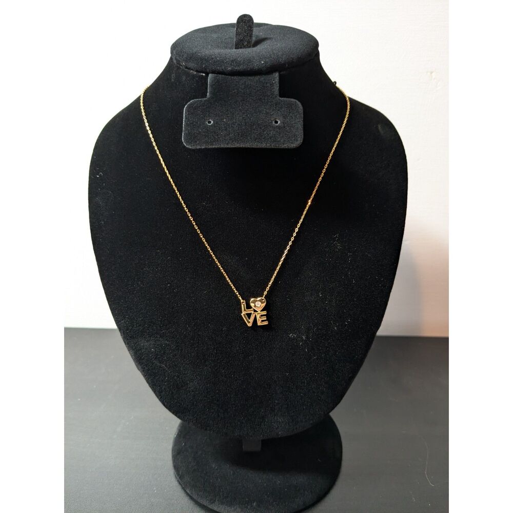 Bella Luce White Diamond Simulant Eterno Yellow Love Necklace 16"